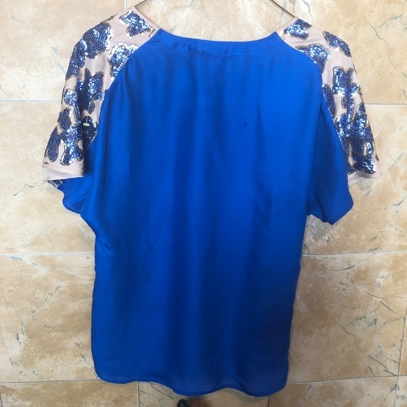 Tracy Reese Neiman Marcus‎ Target Sequin Blouse XS - Picture 6 of 6